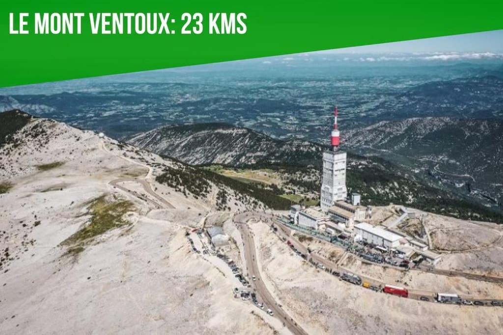 Villa Santa - Piscine - Wi-Fi - Proche Ventoux - Ideal Cyclistes 모르무아롱 외부 사진