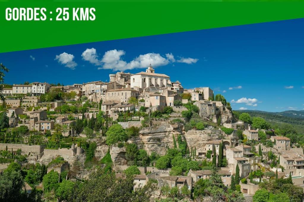 Villa Santa - Piscine - Wi-Fi - Proche Ventoux - Ideal Cyclistes 모르무아롱 외부 사진