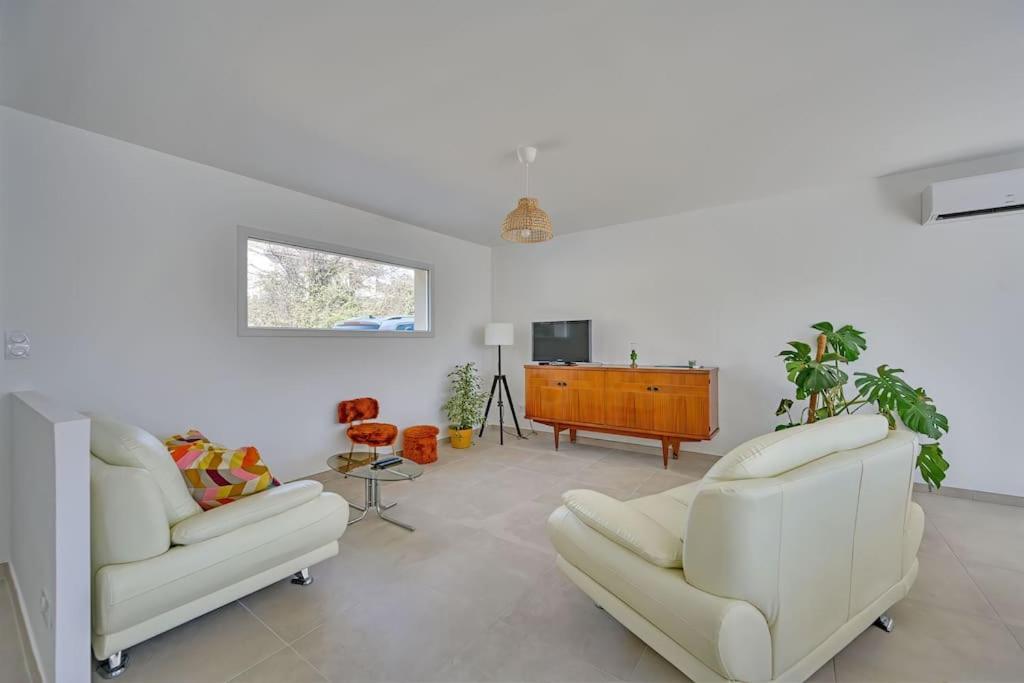 Villa Santa - Piscine - Wi-Fi - Proche Ventoux - Ideal Cyclistes 모르무아롱 외부 사진